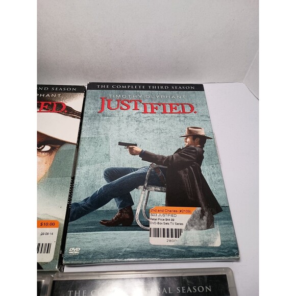 Justified Complete Series (DVD, Seasons 1–6, 18-Disc Set) - Picture 4 of 14